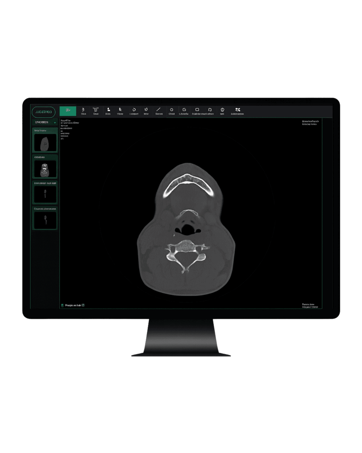 Demo funcionando en monitor de computadora